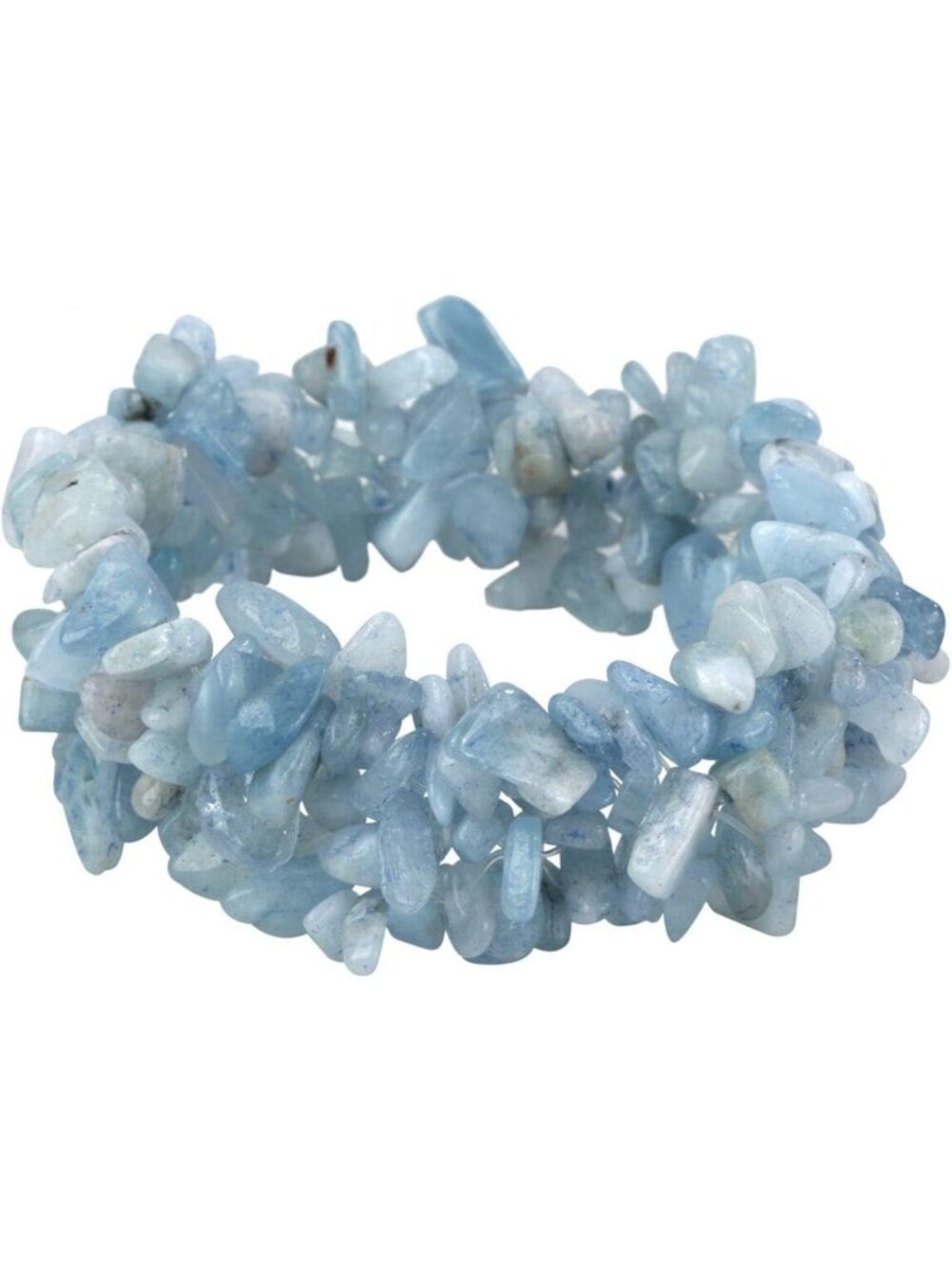 5-Layer Gemstone Beaded Stretch Bracelet for Women - Birthstone & Chakra Jewelry